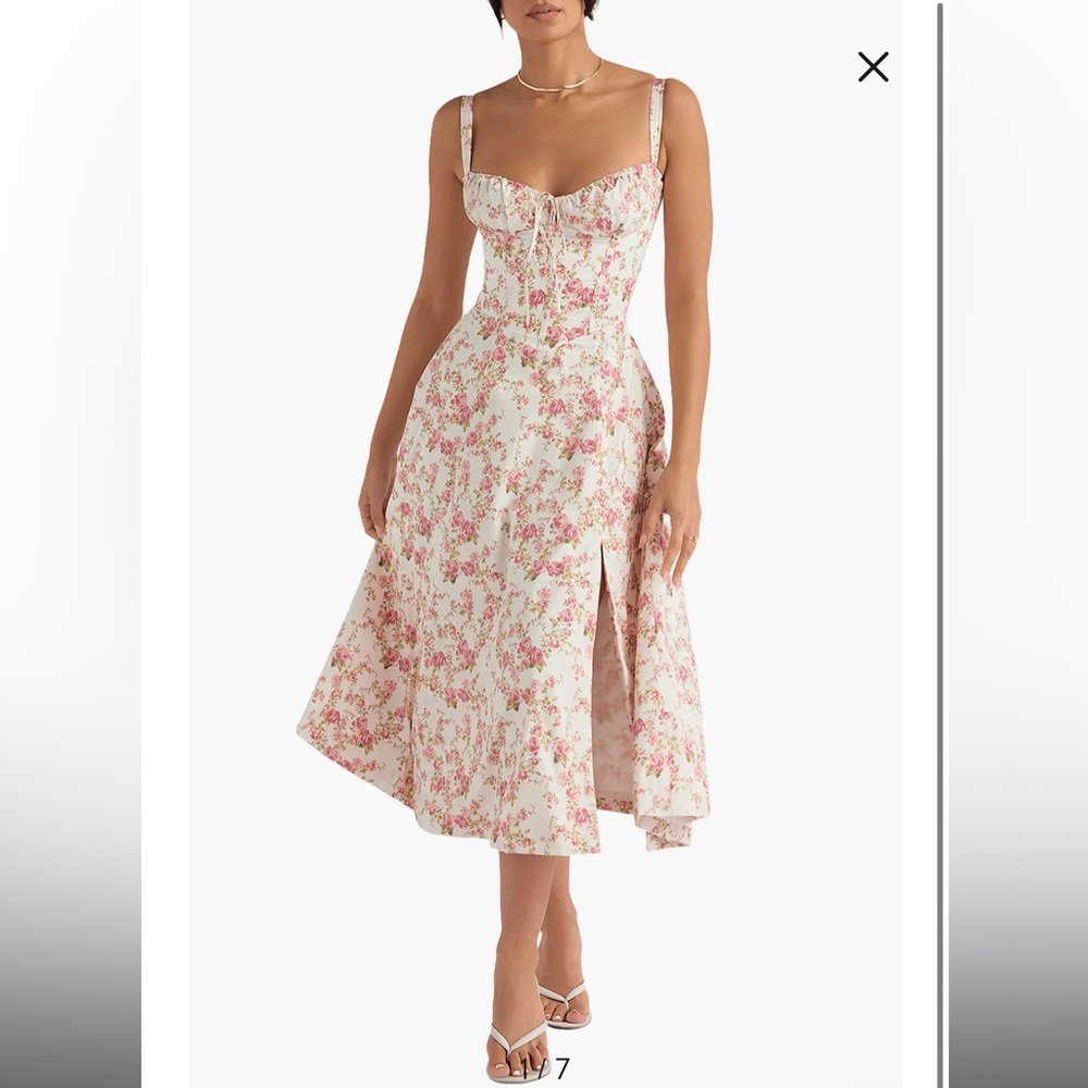 House of CB Carmen Bustier Sundress